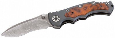 Eickhorn Solingen einhandmesser Pohl One Damascus II + handsigniertes Zertifikat