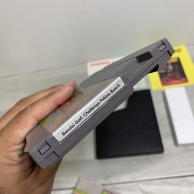 Bandai Golf Challenge Pebble Beach Nintendo NES CIB Complete In Box VERY CLEAN!!