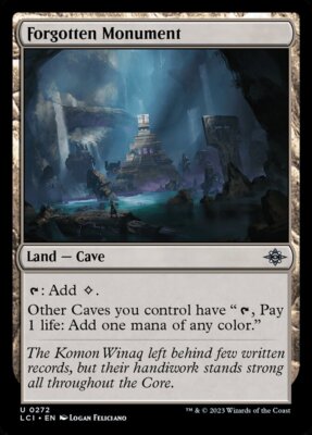 MTG Forgotten Monument (272/535) The Lost Caverns of Ixalan LP