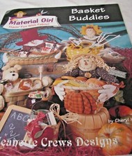 Jeanette Crews Designs Basket Buddies Booklet 15101 by Cheryl Haynes