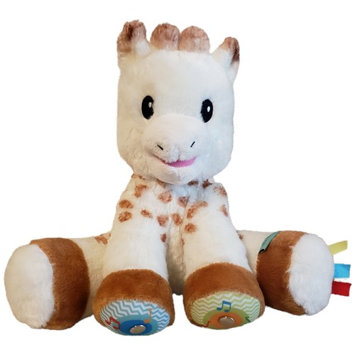 sophie the giraffe touch and play music plush