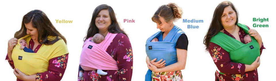 Portabebés Suave, Elástico, Algodón Envoltura para Bebé, Cabestrillo para Bebé, Cubierta de Enfermería Foto 3 de 4