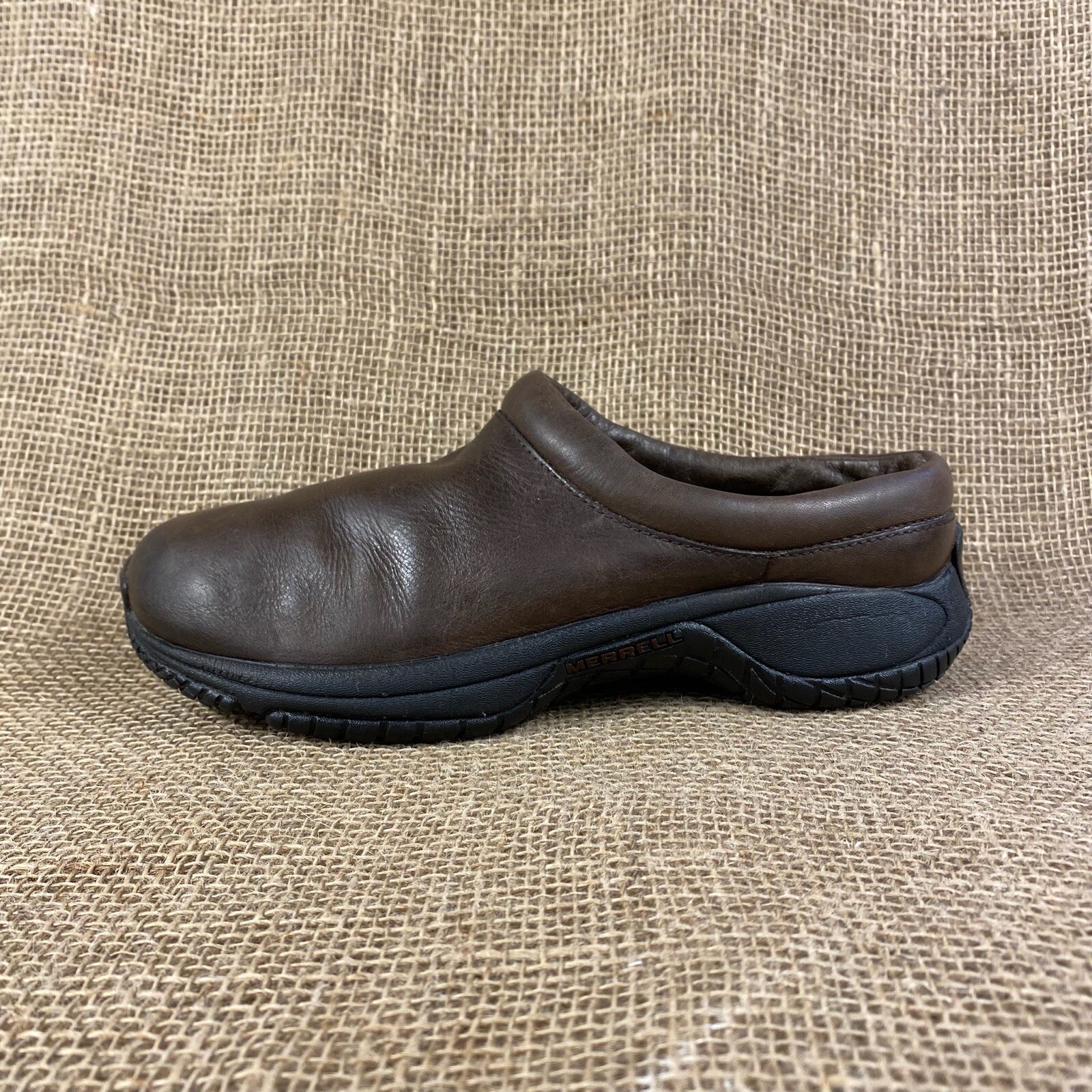 Merrell clogs slip on encore brown leather women’s si… Gem