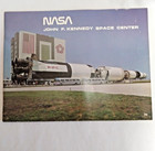 Vintage NASA John F Kennedy Space Center 1970s Souvenir Visitor's Guide 55 cents