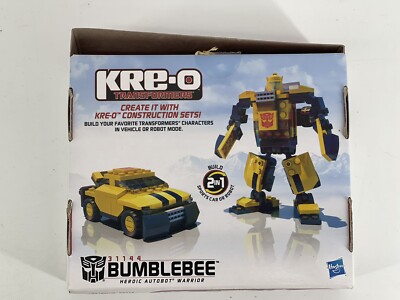 Transformers Kre-O Bumblebee 31144 2 in 1 Car Or Robot Complete In Box & Manual