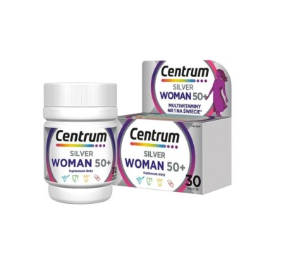 Centrum SILVER WOMAN 50+ Multivitamine für Frauen 30 Tabletten