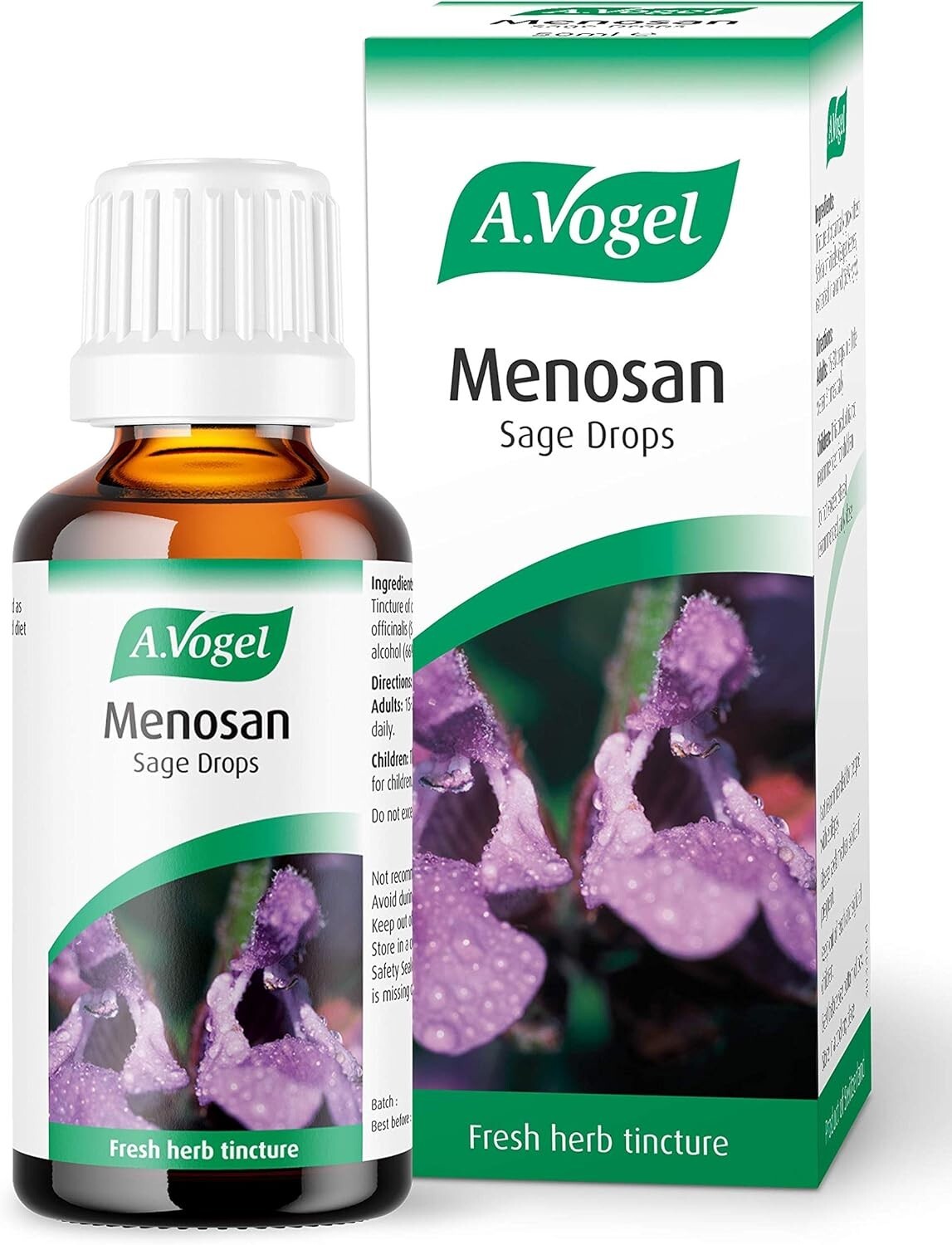 A Vogel Menosan Sage Drops 50ml Liquid help women get through menopause