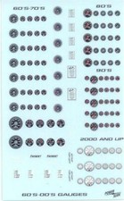 Powerslide 60s-00 gauges 1/24 1/25 decal