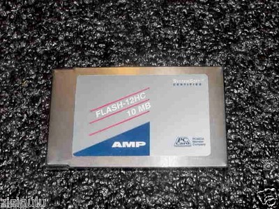 Carte flash AMP 10 Mo ASH-12HC mémoire linéaire pcmcia