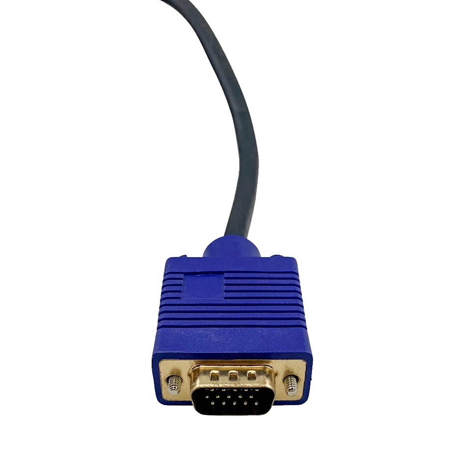 PTC Premium VGA to 3-RCA RGB Component Video Cable For TV Monitor Projector 6 ft - Image 3 of 4