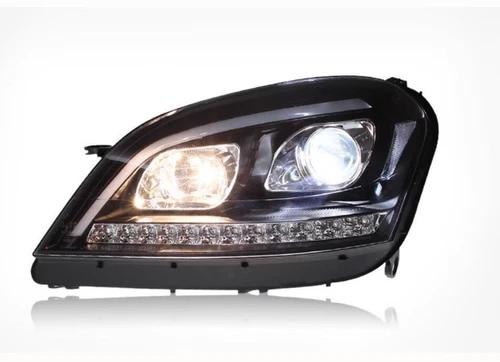 For Mercedes Benz ML350 ML500 2005-2008 LED DRL Headlights Assembly Set 1 Pair  - Bild 5 von 6