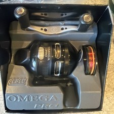 ZEBCO OMEGA PRO 3 Z03PRO 3.4:1 Preloaded With 10LB LINE 7 BEARING SPINCAST REEL