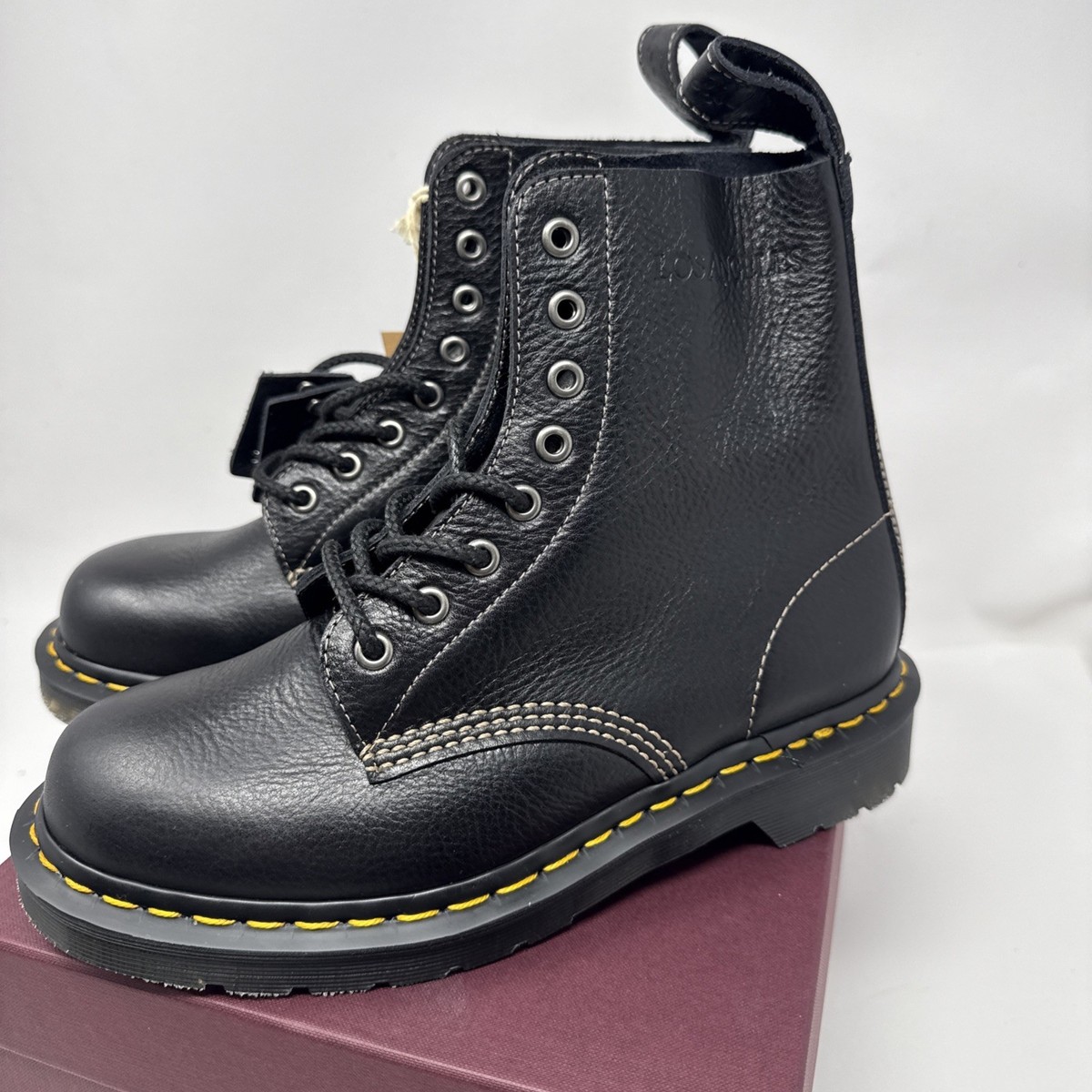 Dr. Martens 1460 Pascal Boots - Made in England - Size M7/W8 UK 6