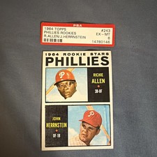 1964 Dick Allen Rookie Card . rookie card picture