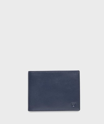 Roncato Pascal Archive Wallets with Coin Purse and 6cc Navy Blue Leather 4129