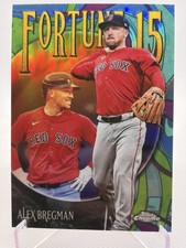 2025 Topps Chrome Update Series - Fortune 15 Alex Bregman #F15-11
