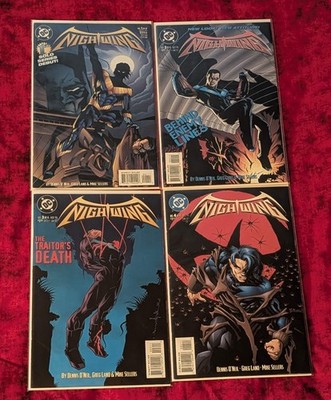 Nightwing Vol. 1 Complete 1-4 Mini-Series Run DC Comic Lot