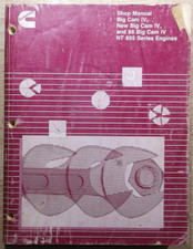 Cummins Big Cam Iv 88 Nt 855 Engine Overhaul Service Shop Repair Manual Book Cummins Big Cam Iv 88 Nt 855 Engine Overhaul Service Shop Repair Manual Book