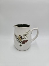 Denby Langley Conifer Water Jug Pitcher 15cm Stoneware Exc Cond Retro Vintage