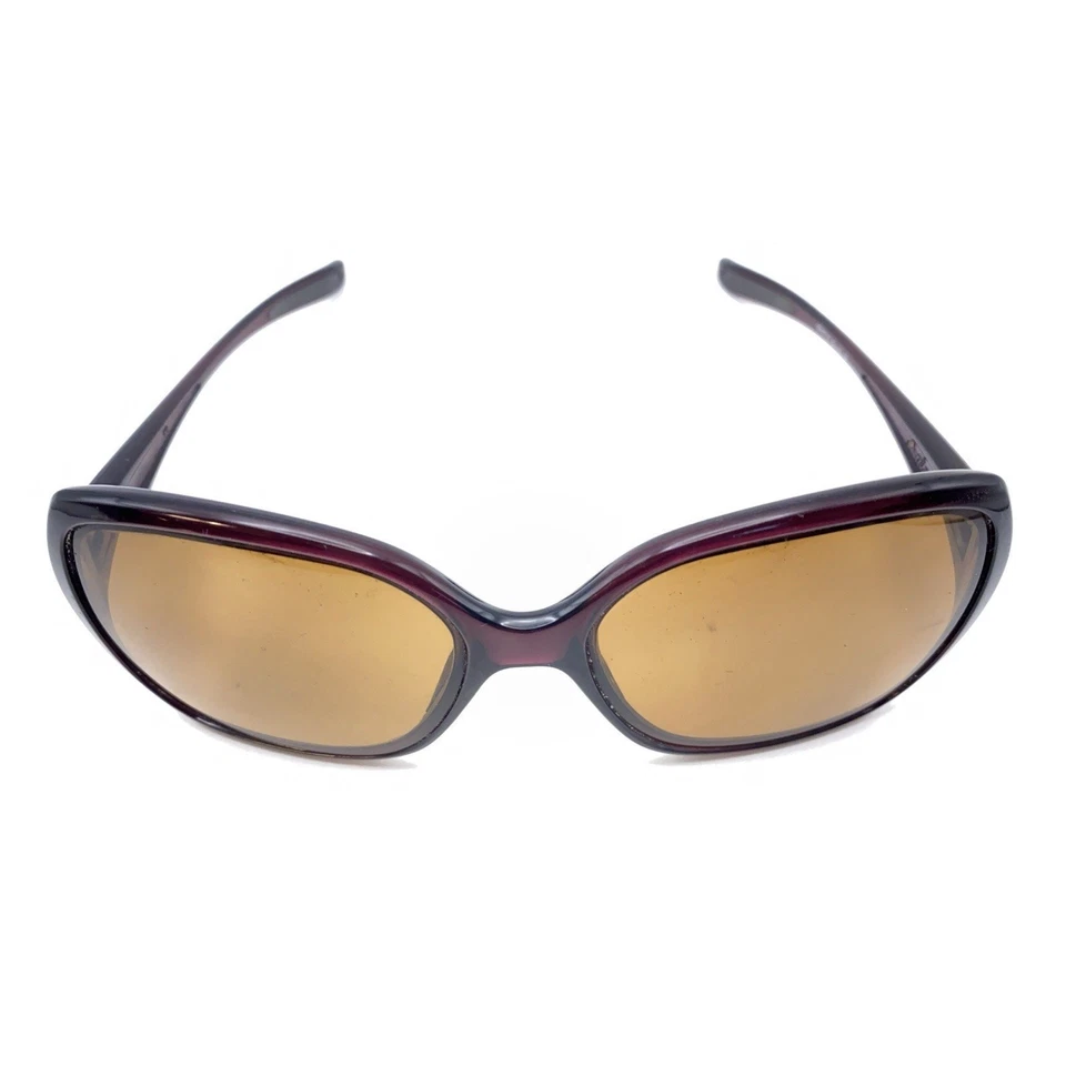 Gafas de sol Oakley Overtime OO9167-05 rojas marrones cuadradas monturas 59-15 132 EE. UU. Mujeres Foto 3 de 4