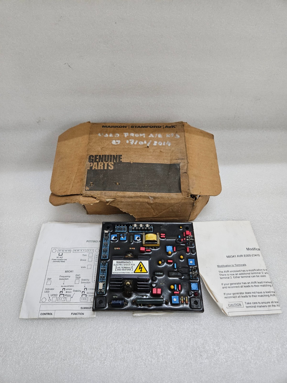 Newage Stamford - MX341 - Automatic Voltage Regulator - AVR