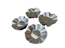 Oem Chevy Tahoe Suburban 21-23 22 Inch Wheels Silver Center Cap 84434524 Set