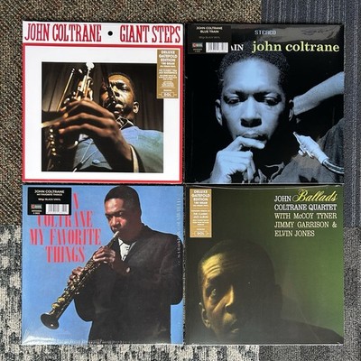 John Coltrane - Blue Train, My Favorite Things, Giant Steps, Ballads - NEW Vinyl