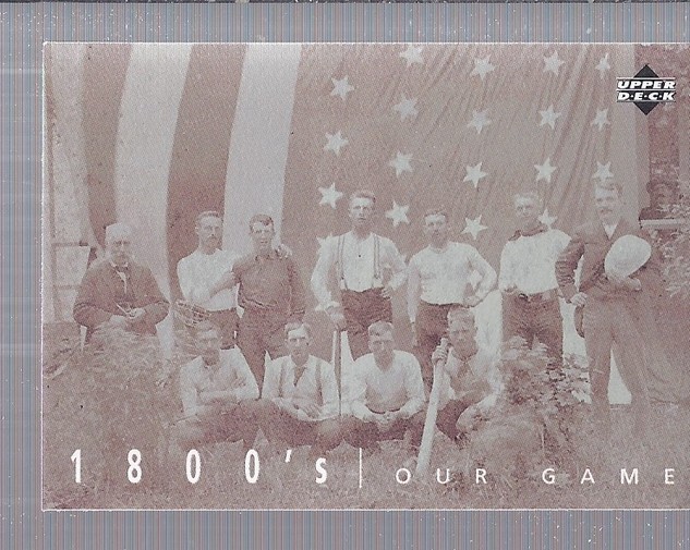 1994 Upper Deck: The American Epic Baseball Cards