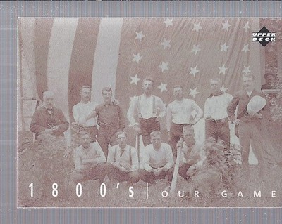 1994 Upper Deck: The American Epic Baseball Cards