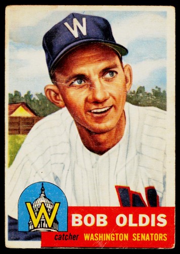 Bob Oldis #262 1953 Topps card
