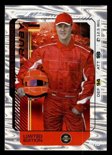 Michael Schumacher #LE17 2025 Topps F1 Turbo Attax Limited Edition card