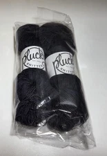 Plucky Knitter Primo Aran Yarn Color Overcoat (Dark Blue)  2 Skeins