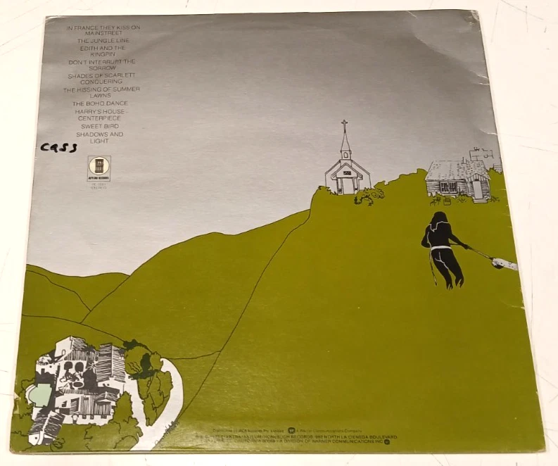 Joni Mitchell "The Hissing Of Summer Lawns" 1975 Aust 1st.Press VG+ Vinyl LP - Image 4 of 4