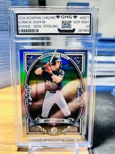 2026 Bowman Chrome Konnor Griffin Rookie Sterling GMG Graded 10 Gem Mint 💎 RC
