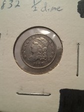 1832 Capped Bust Half-Dime | Lightly Circulated | Great Condition