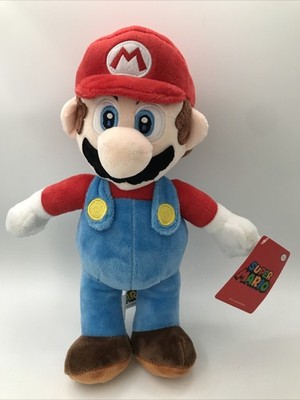 Super Mario Plüschfigur Mario 30 cm 2014 Nintendo Neu Stofftier mit Schlaufe