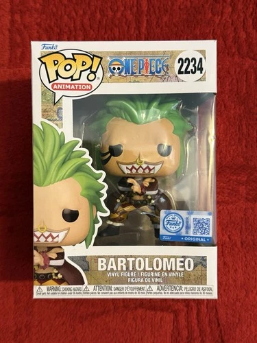 Funko Pop Animation One Piece Bartolomeo #2234 Funko Exclusive SEE PICTURES (D)