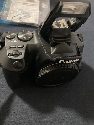 Canon EOS 250D 24.1MP DSLR-Kamera, Schwarz, Inkl. EF 50mm EFS 24mm Objektiv