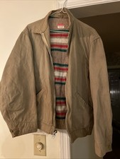 Vintage 50s Penney  s Big Mac Sanforized Blanket Lined Detroit Zip Jacket Coat