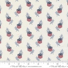 Moda American Gatherings III by Primitive Gatherings 49320 11 Cloud COTTON
