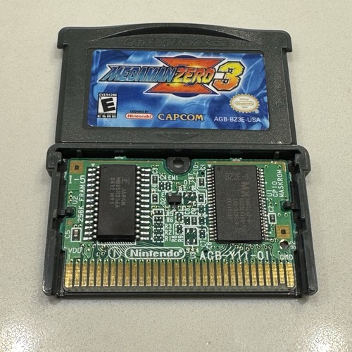 Mega Man Zero 3 (Nintendo Game Boy Advance GBA, 2004) Authentic TESTED