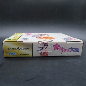 Sakura Wars Sega Saturn with Mouse Controller Limited A Type Japanese Version