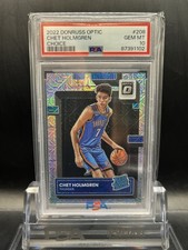 2022 Panini Donruss Optic Chet Holmgren #208 Choice Prizm Rookie PSA 10 💎 GEM