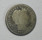 1896-S Barber Dime - Key Date 10C; Y075