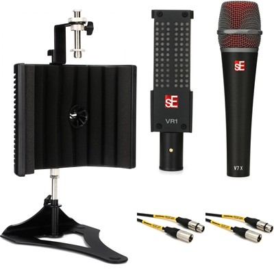 sE Electronics Voodoo VR1 and V7x Guitar Recording Bundle