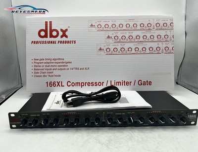 New DBX 166XL Compressor Limiter/Gate Effects DSP Processor