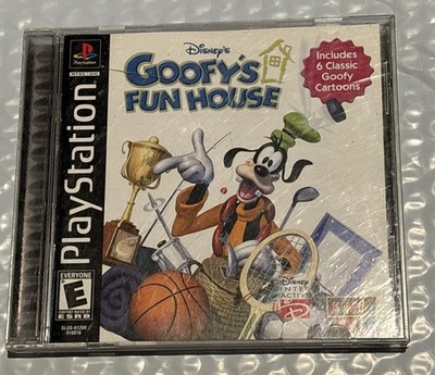 Disney's Goofy's Fun House PS1 PlayStation 1 + Reg Card - Complete CIB