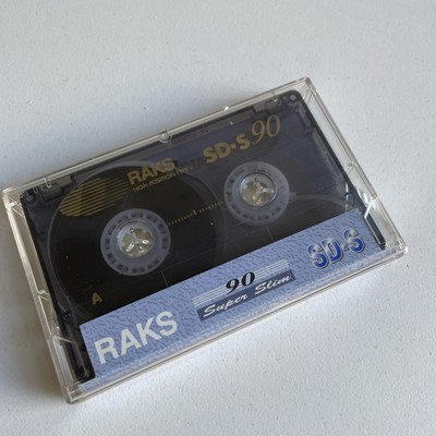 RAKS SD-S Super  Slim 90 Cassette,IEC II/High Position leer