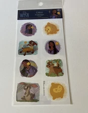 Disney , WISH. Temporary Tattoos Birthday Party . 8 tattoos per pack. New.