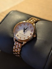 Marc Jacobs Betty Watch MJ3496 Rose Gold White Dial Women Quartz NWT